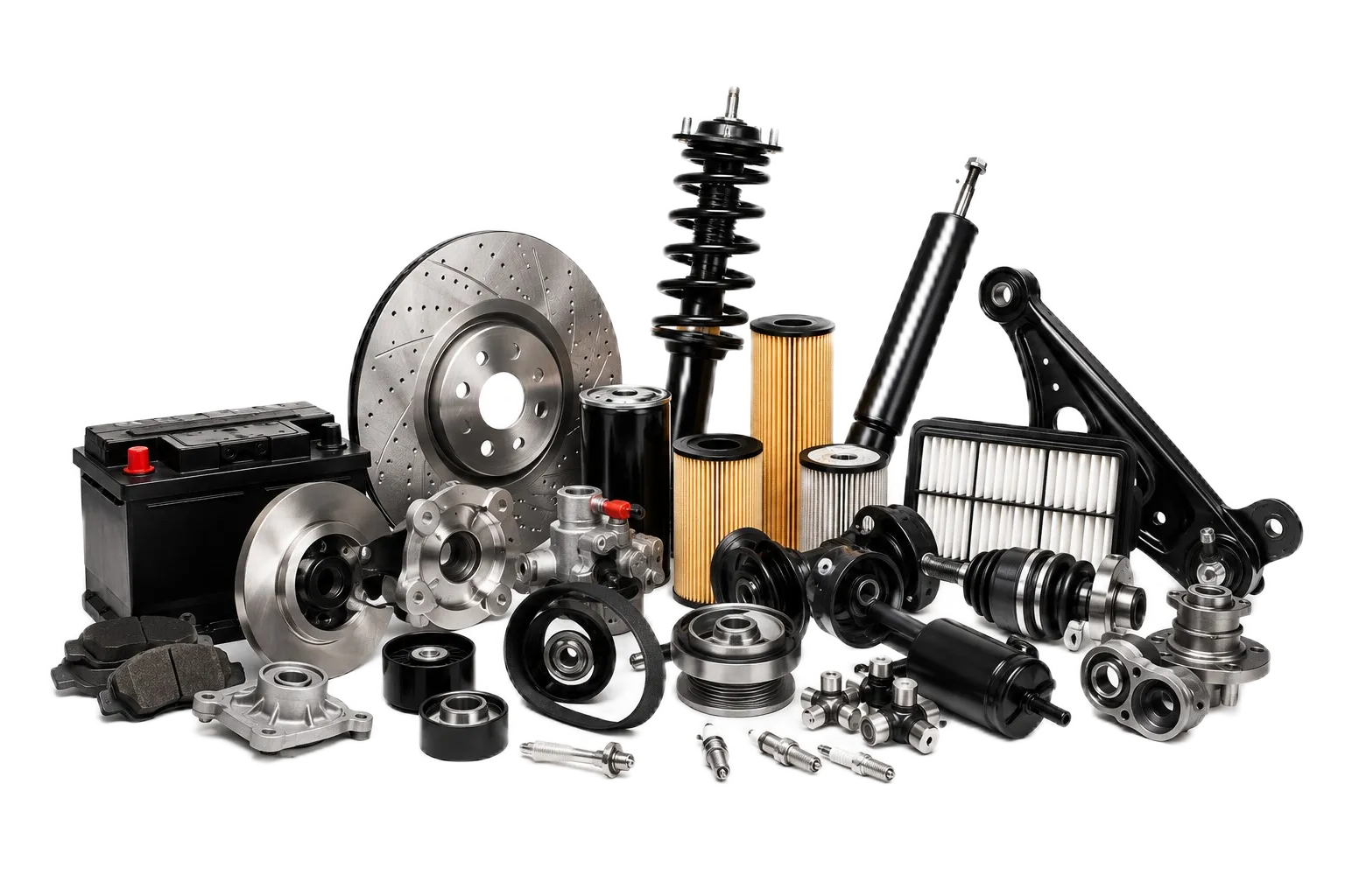 Premium Auto Parts Showcase